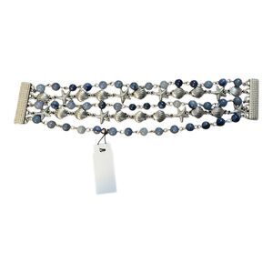 Thalia Sodi beaded seashell magnetic bracelet NWT